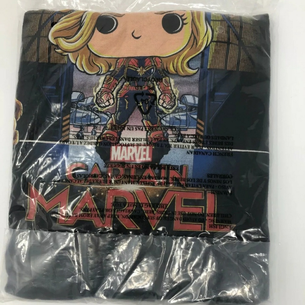 Captain marvel tshirt